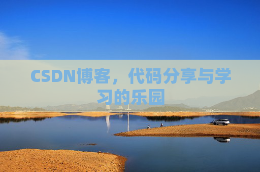 CSDN博客,代码分享与学习的乐园